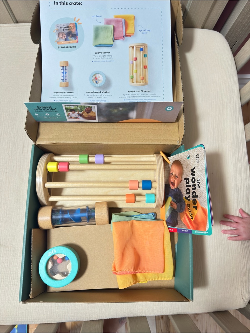 Wonder Play Wooden Sensory Music Set - Multicolor